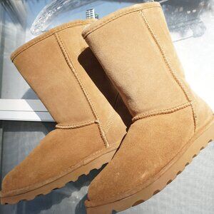 Bearpaw Elle Short Hickory Lined Warm Winter Boots